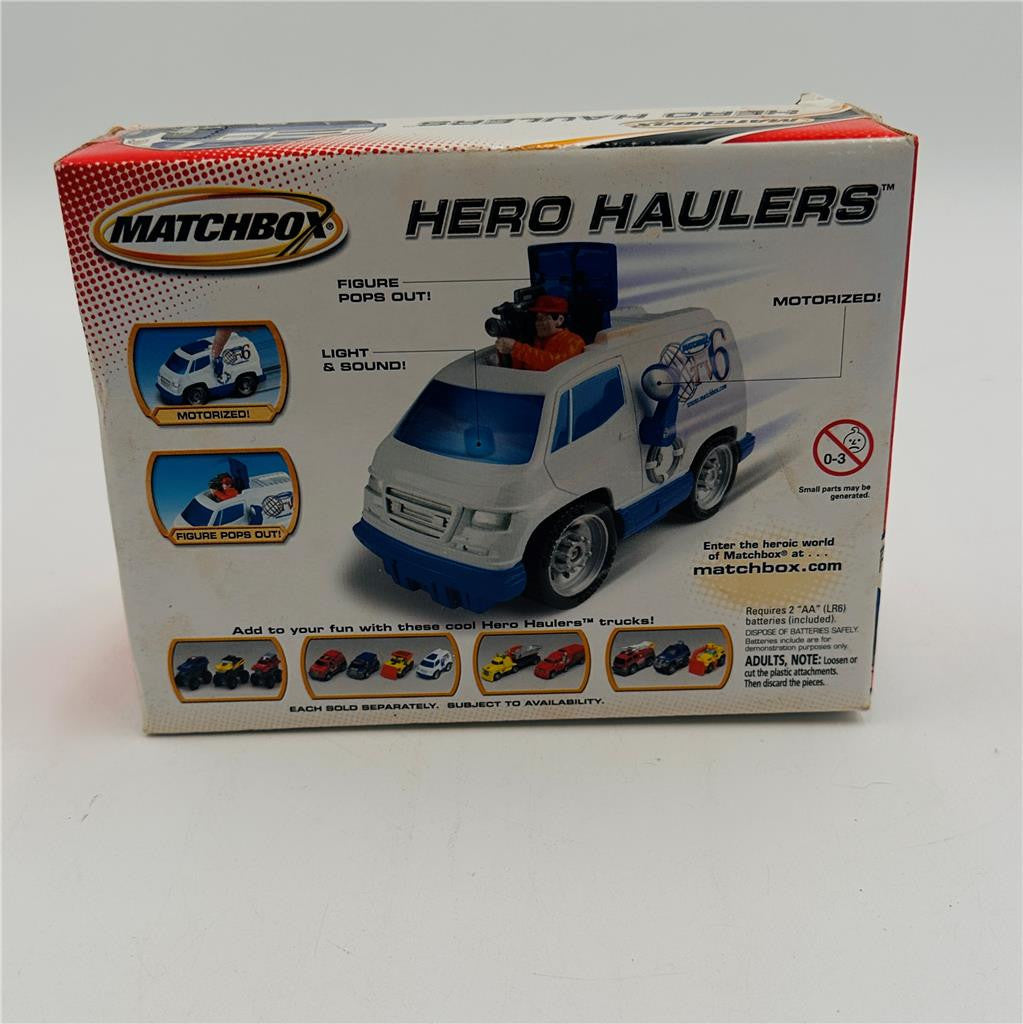 Matchbox Real Action Hero Haulers Motorized Action 2004
