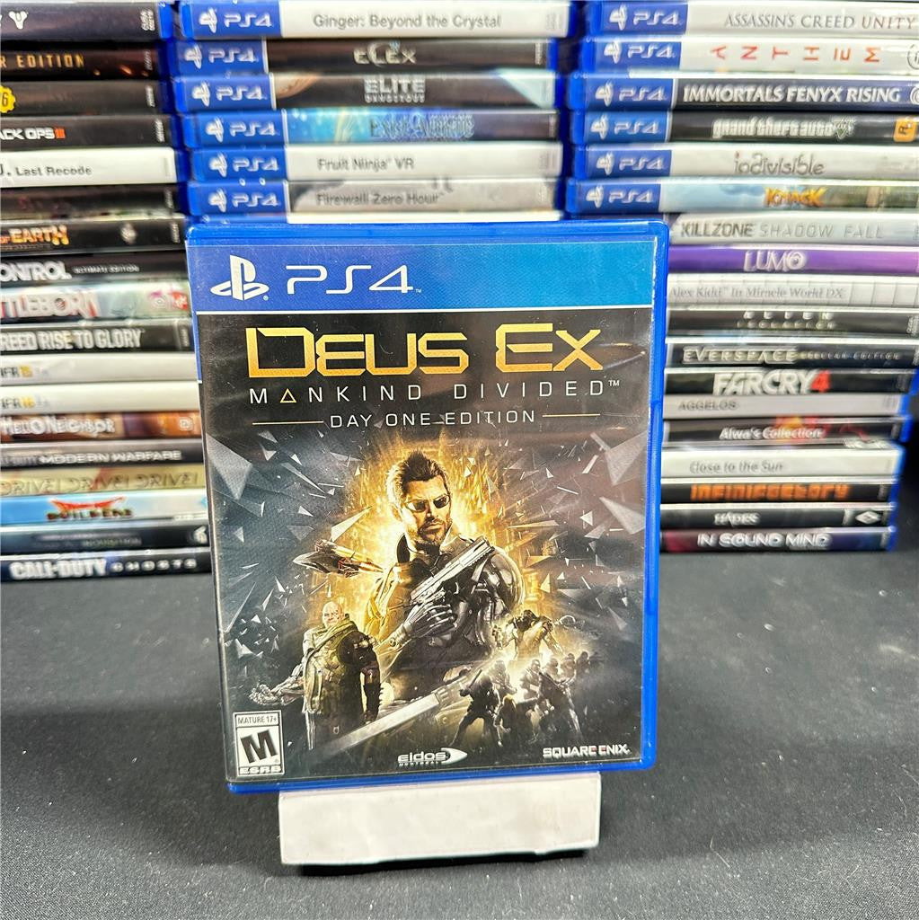 Deus Ex: Mankind Divided -- Day One Edition (Sony PlayStation 4, 2016)