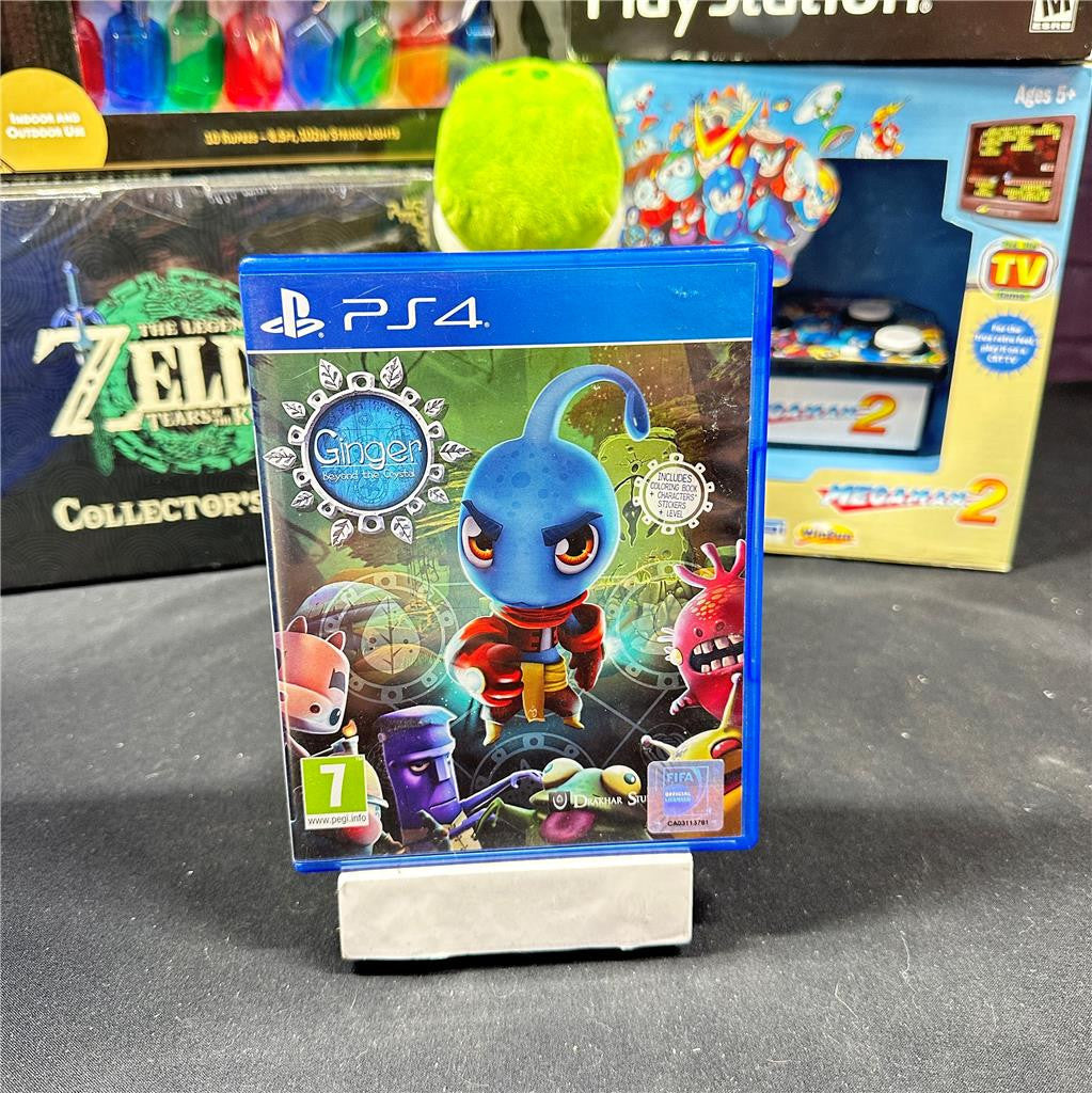 Ginger: Beyond the Crystal PlayStation Network (Sony PlayStation 4, 2016) Comple