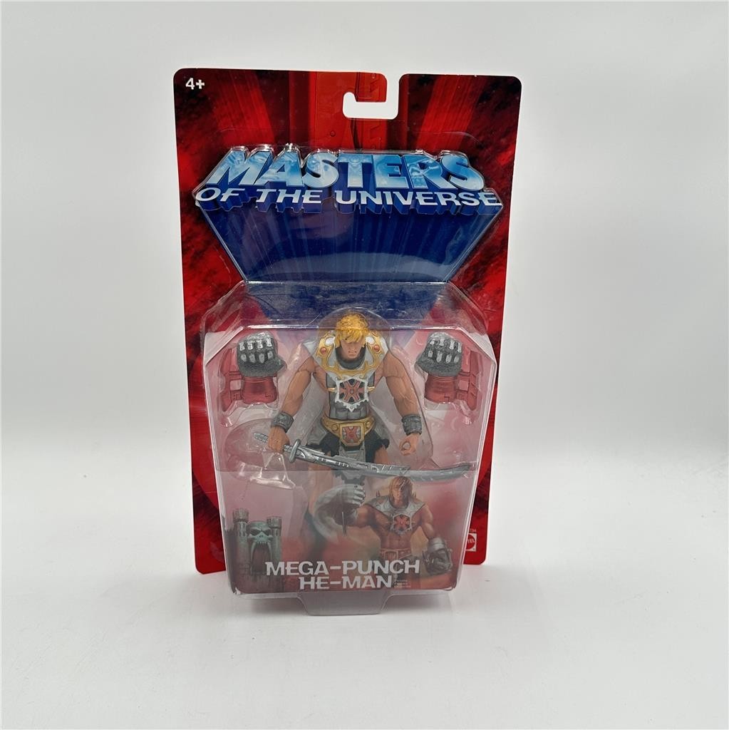 Mega Punch He-Man Masters Of The Universe MOTU 2003 Mattel