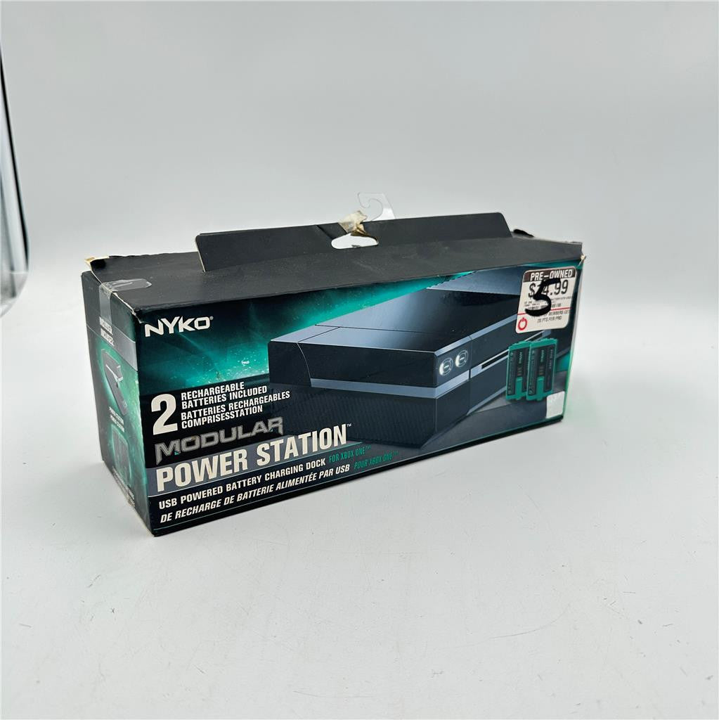 Nyko Modular Power Station For Xbox One + 2 Batteries # 86118-P37