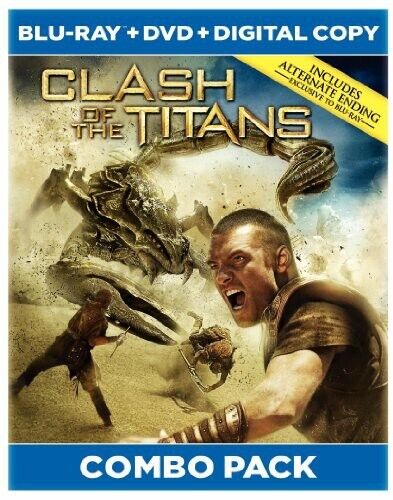 Clash of the Titans (Blu-ray, 2010) with slipcover