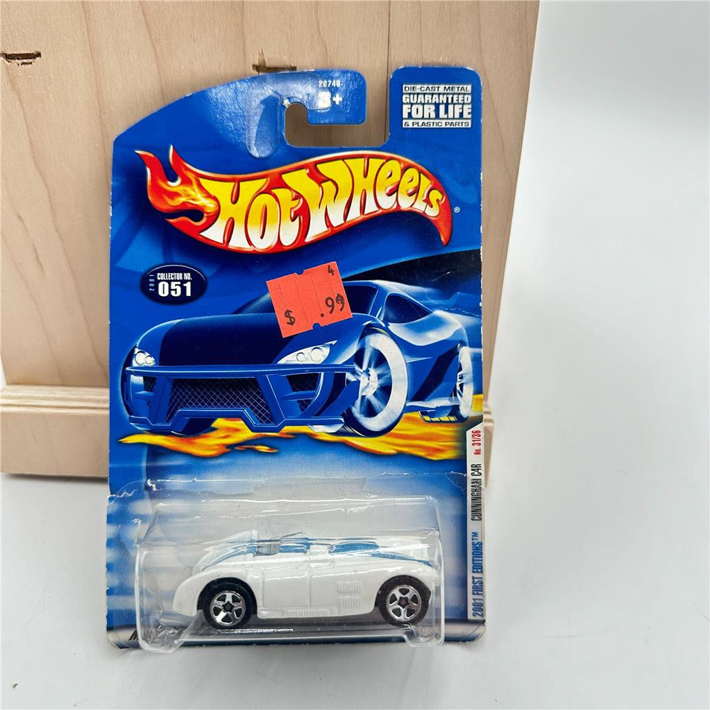 Hot Wheels 2001 First Editions Cunningham C4R No 31/36 Collector No. 51