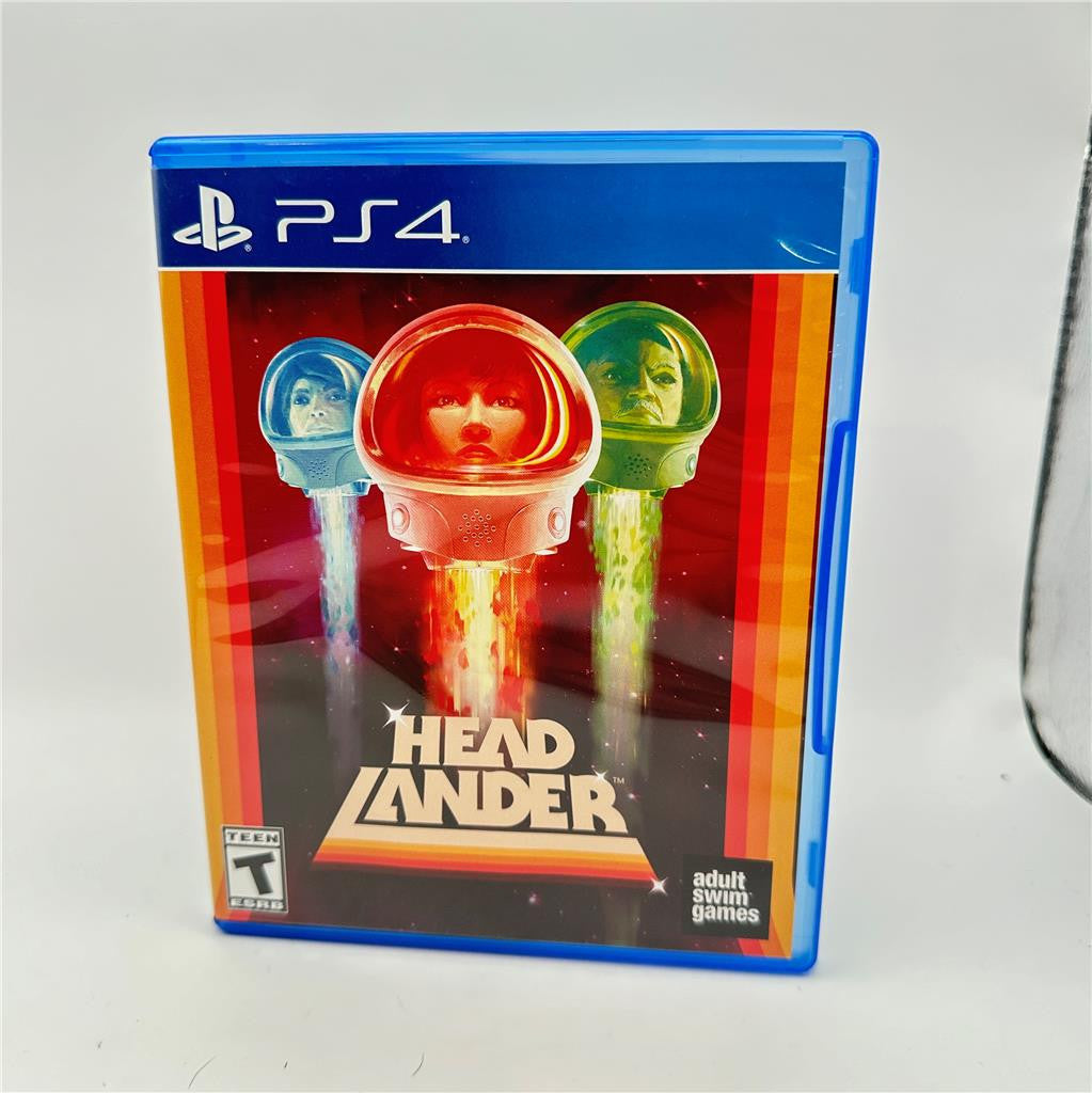 Headlander PlayStation 4 PS4 Limited Run Games LRG #202 Adult Swim Games