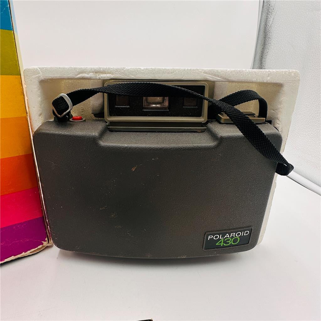 Vintage Polaroid 430, Camera, Manuel and Box Untested