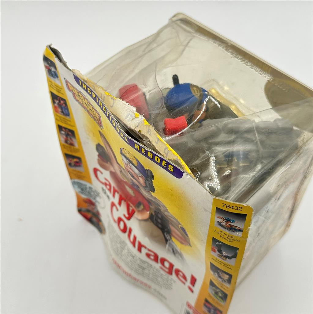 Fisher-Price Rescue Heroes Inspirational Heroes Captain Cuffs NIB