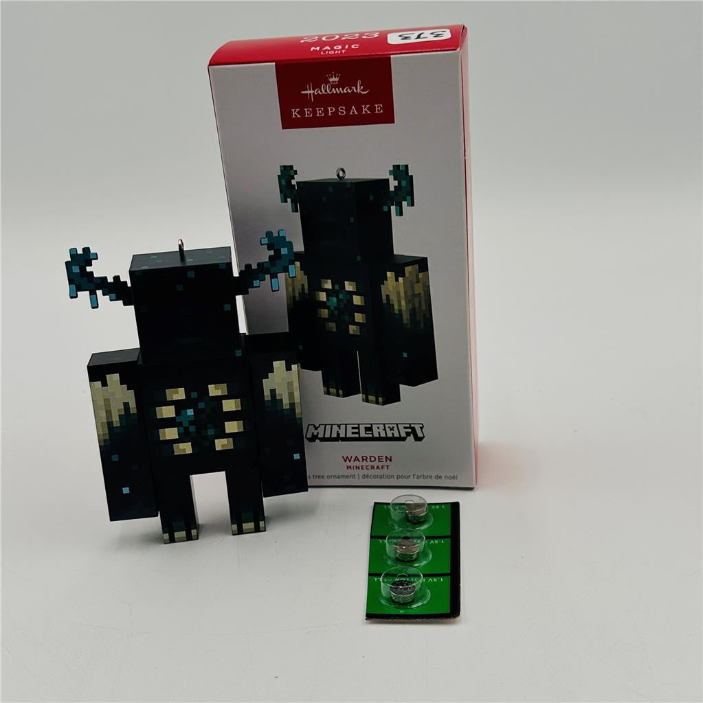 Minecraft Warden Christmas Ornament - Hallmark Keepsake 2023