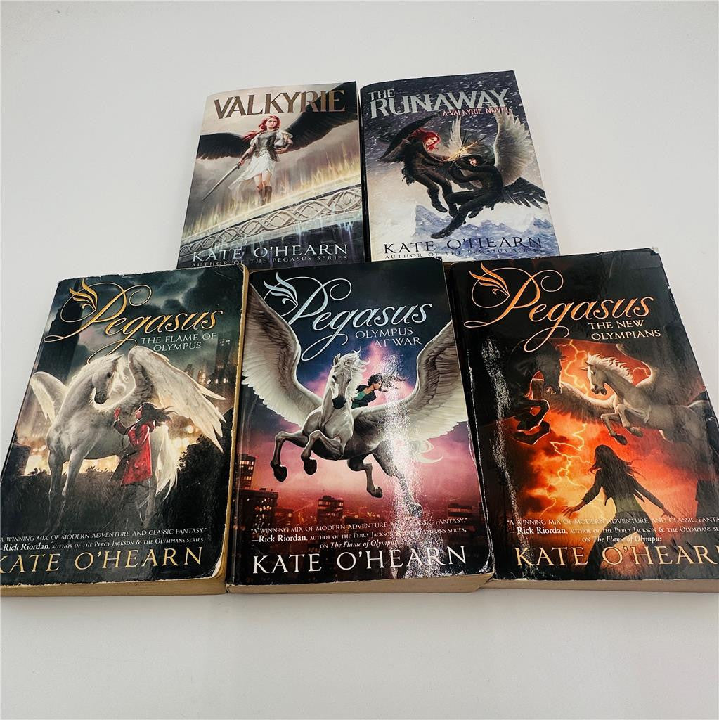 Lot of  5 Kate O'Hearn Books-Valkyrie and Pegasus Books
