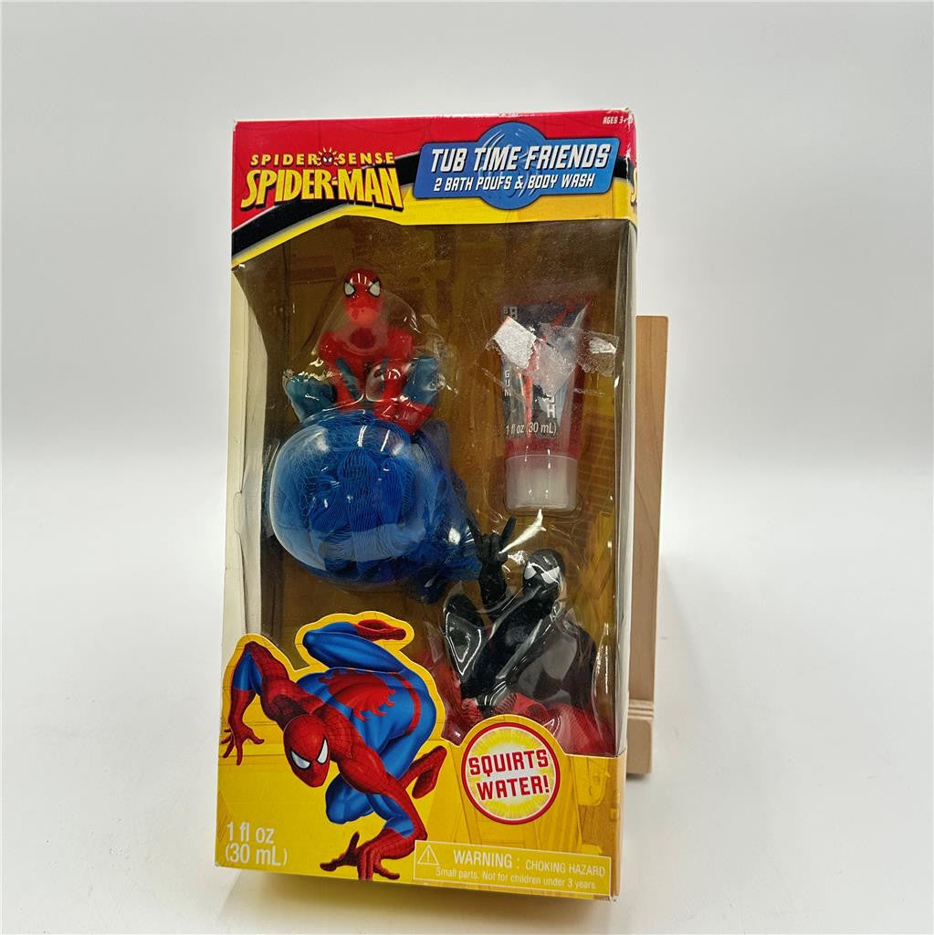 Tub Time Friends Spider Sense Spider Man 2 Bath Poufs and Body Wash