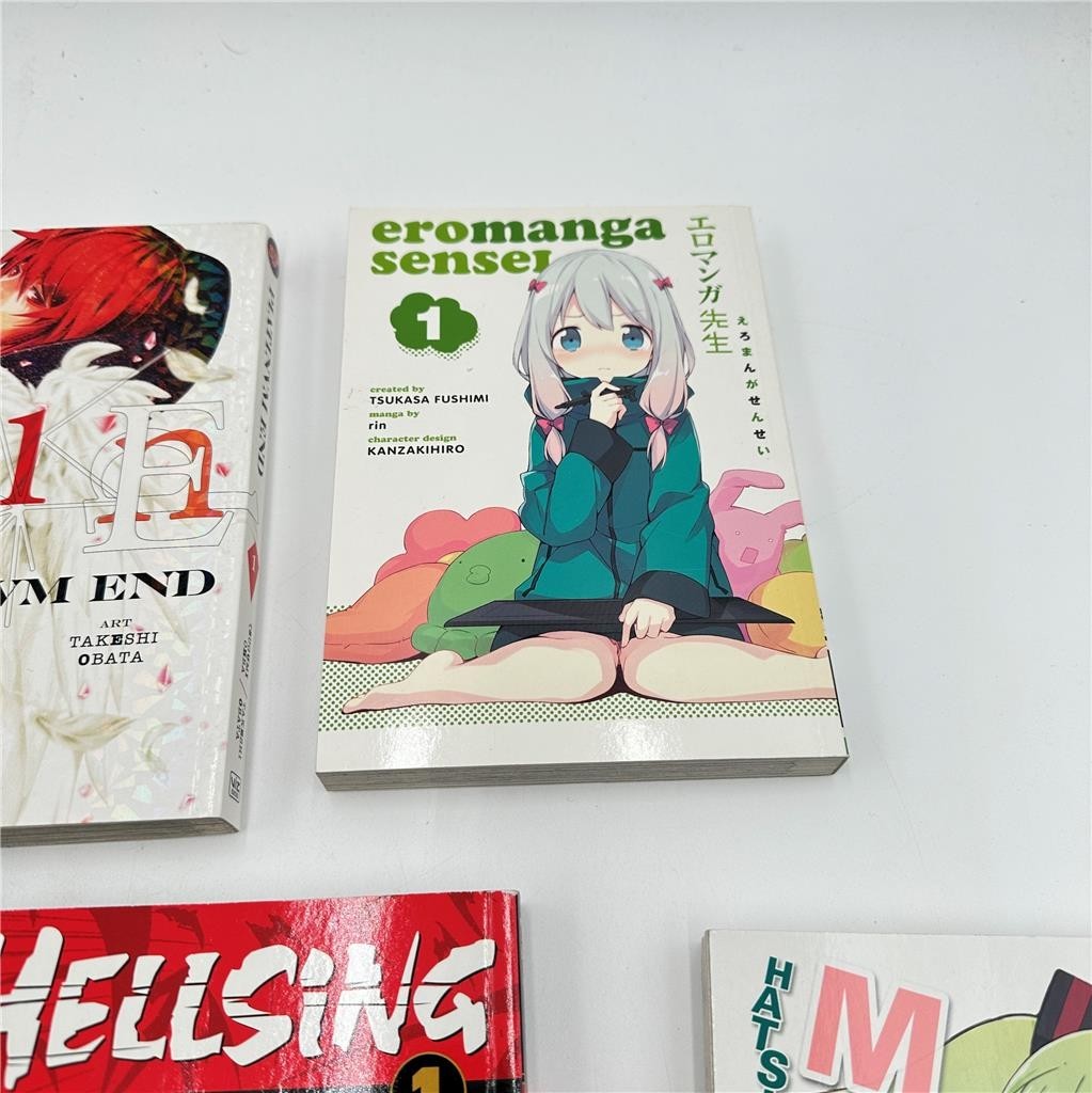 Lot of 7 Anime Graphic Novels