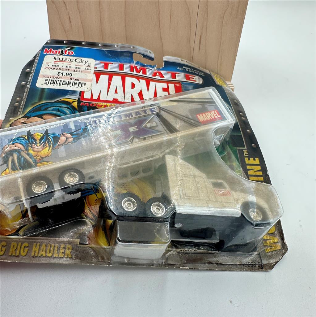 New Maisto Movers and Haulers Marvel Diecast Ultimate X MEN Semi Truck
