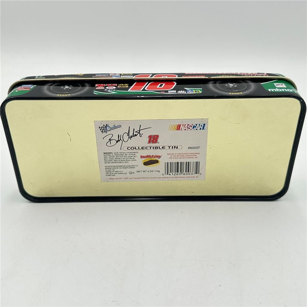 Bill Elliott #18 Palmers collectible Tin #60037 NASCAR * NO CANDY* Vtg 2005