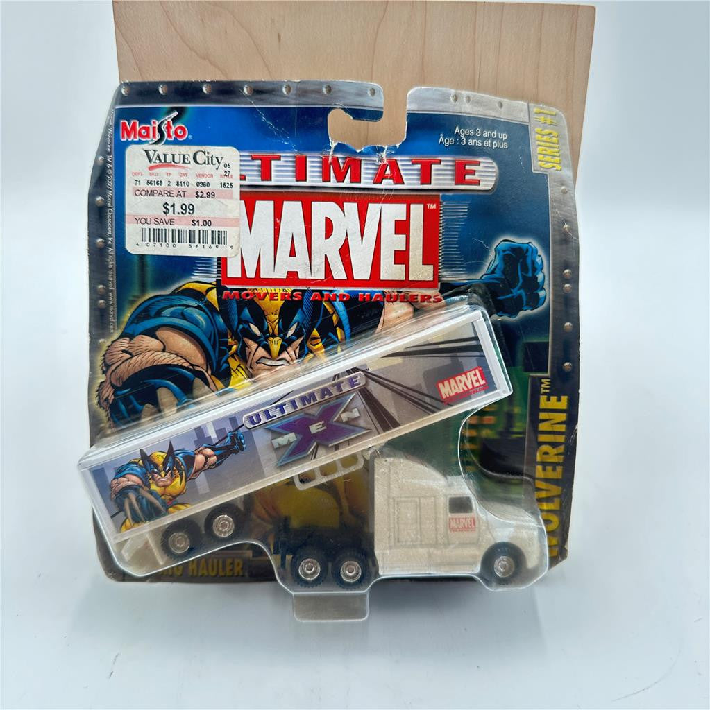 New Maisto Movers and Haulers Marvel Diecast Ultimate X MEN Semi Truck