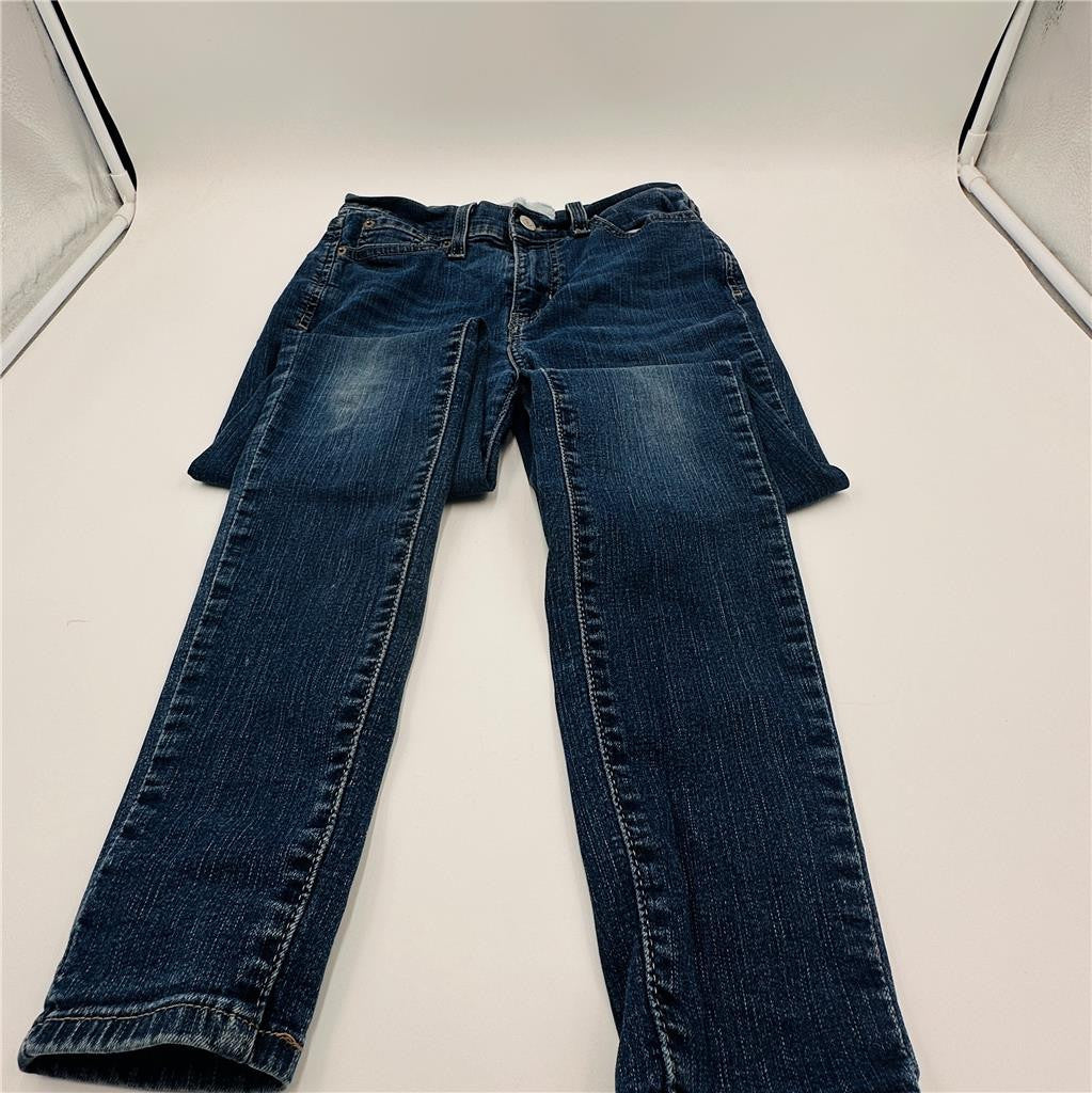 Juniors Size 3 W26 Levi Strauss Signature High Rise Jegging Denim Blue Jeans B1