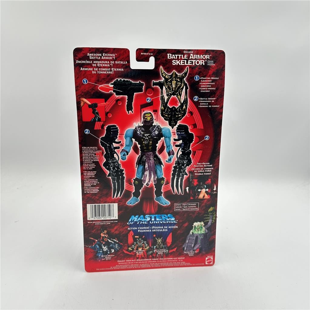 Masters of the Universe Battle Armor Skeletor MOTU Mattel New/In Box 2003