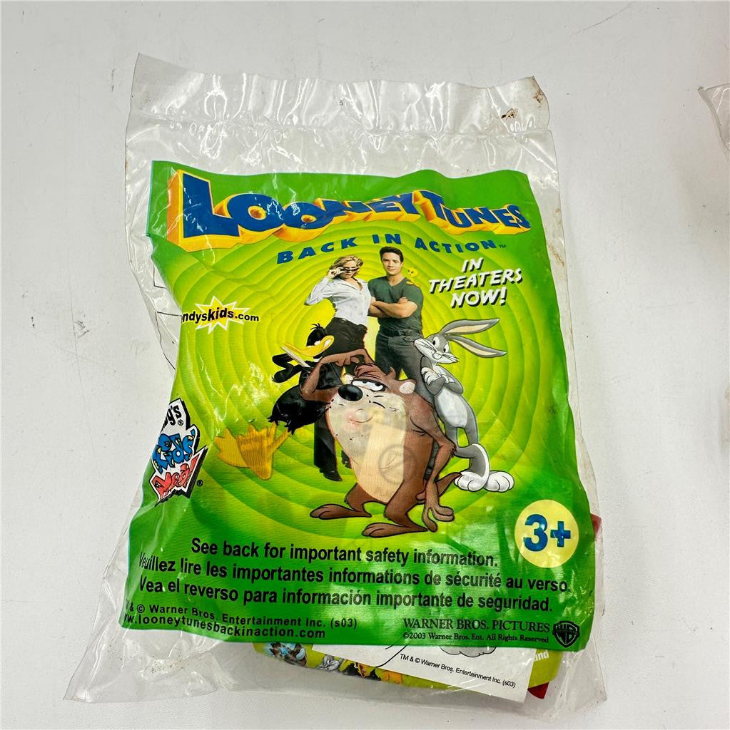 2003 Wendy's Kids' Meal Looney Tunes Back in Action  Sealed Toy