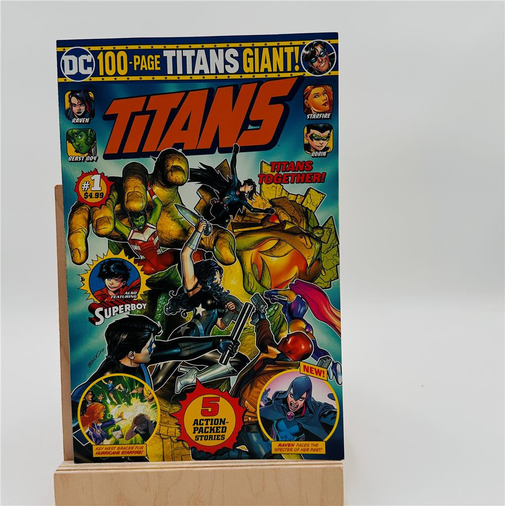 Titans Giant 100 Page Comic Book DC Walmart Exclusive #1