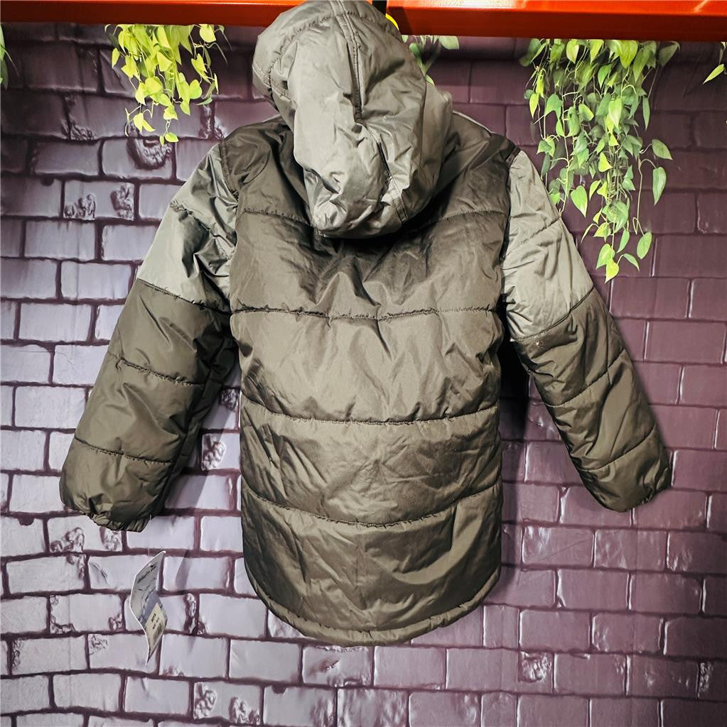 Whales Tail Outerwear Winter Jacket Size 10/12 - Grey Water and Wind Resistant T