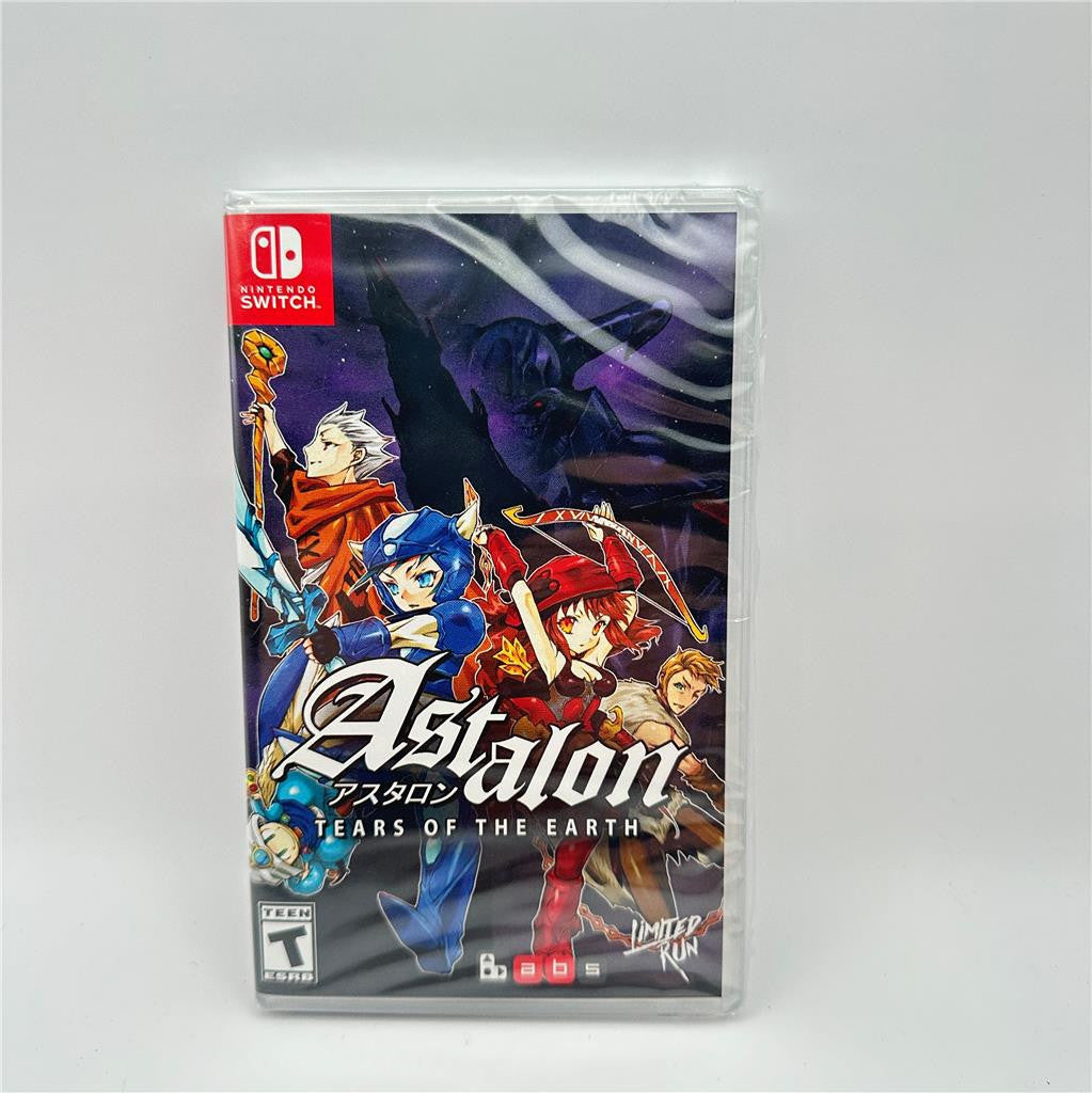Astalon Tears of the Earth Nintendo Switch Limited Run Games LRG #138 SEALED