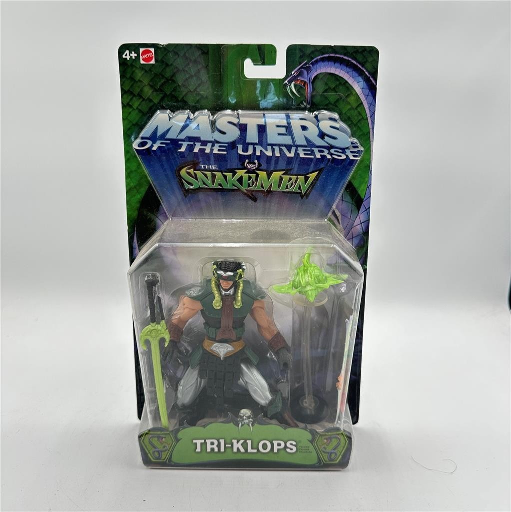 2003 HE-MAN Snakemen Tri-Klops Masters of the Universe