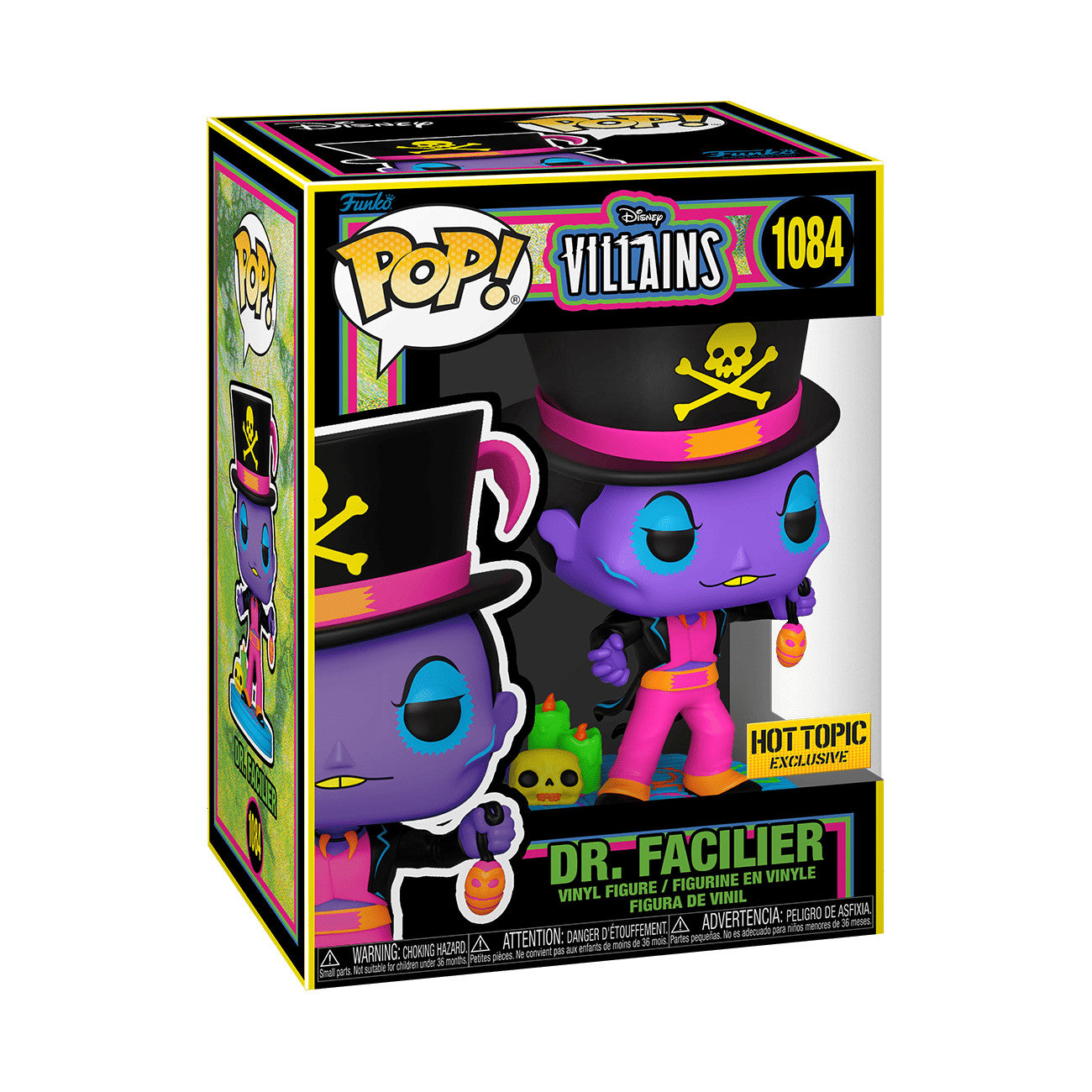 Funko Pop! Vinyl: Disney - Dr. Facilier (Black Light) - Hot Topic Online (Hto) H