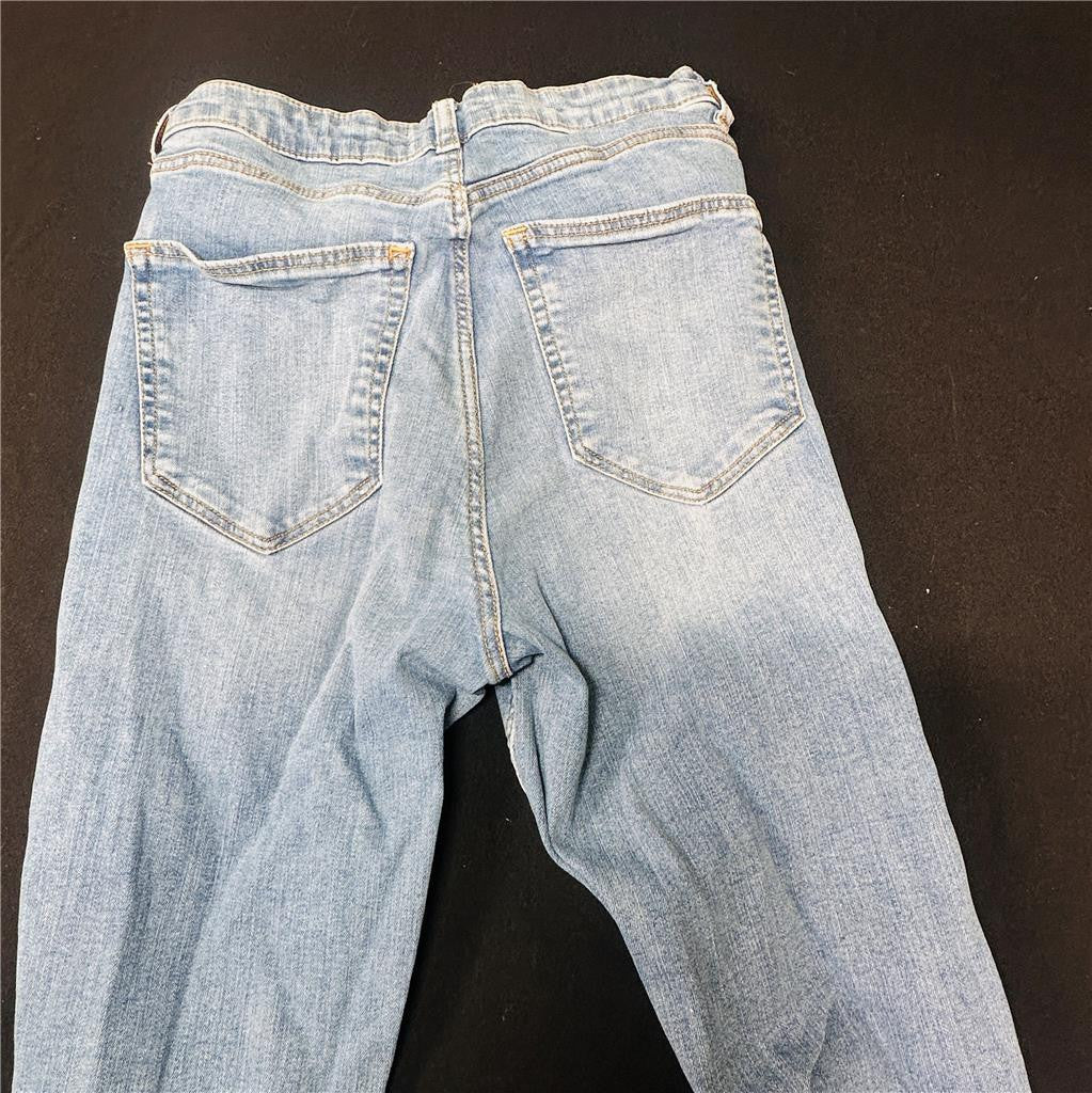 Zara Split Leg Flare Jeans Size 8