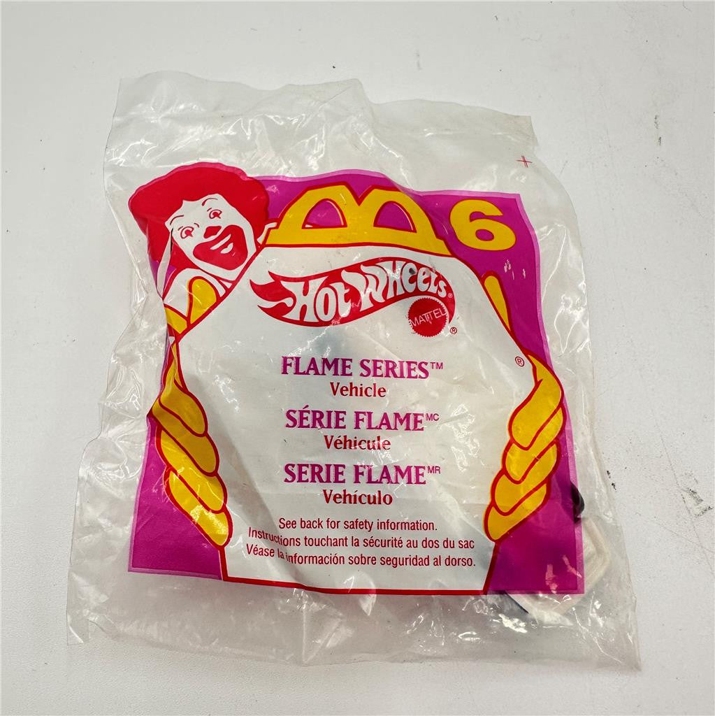 1995 McDonald's Hot Wheels Sealed Toy Flame Series