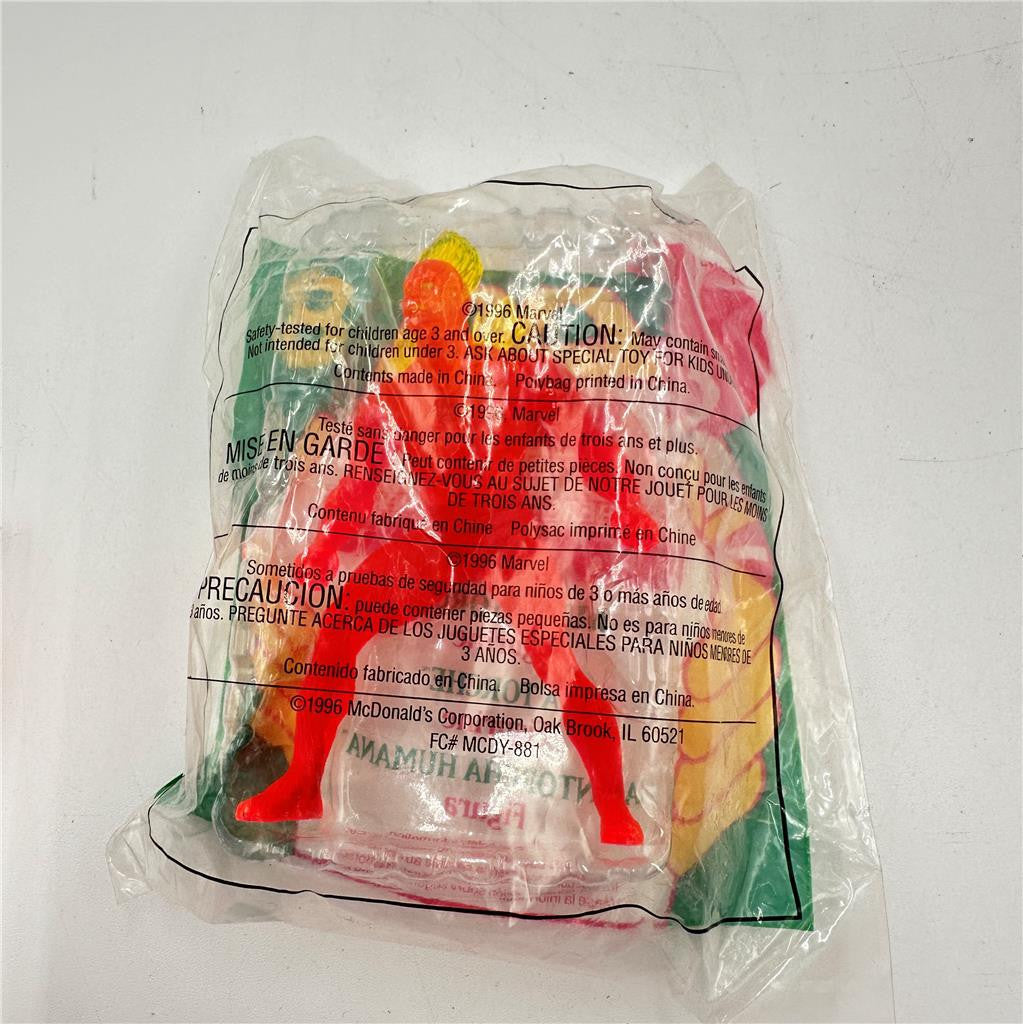 1996 McDonald's Marvel Human Torch Sealed Toy