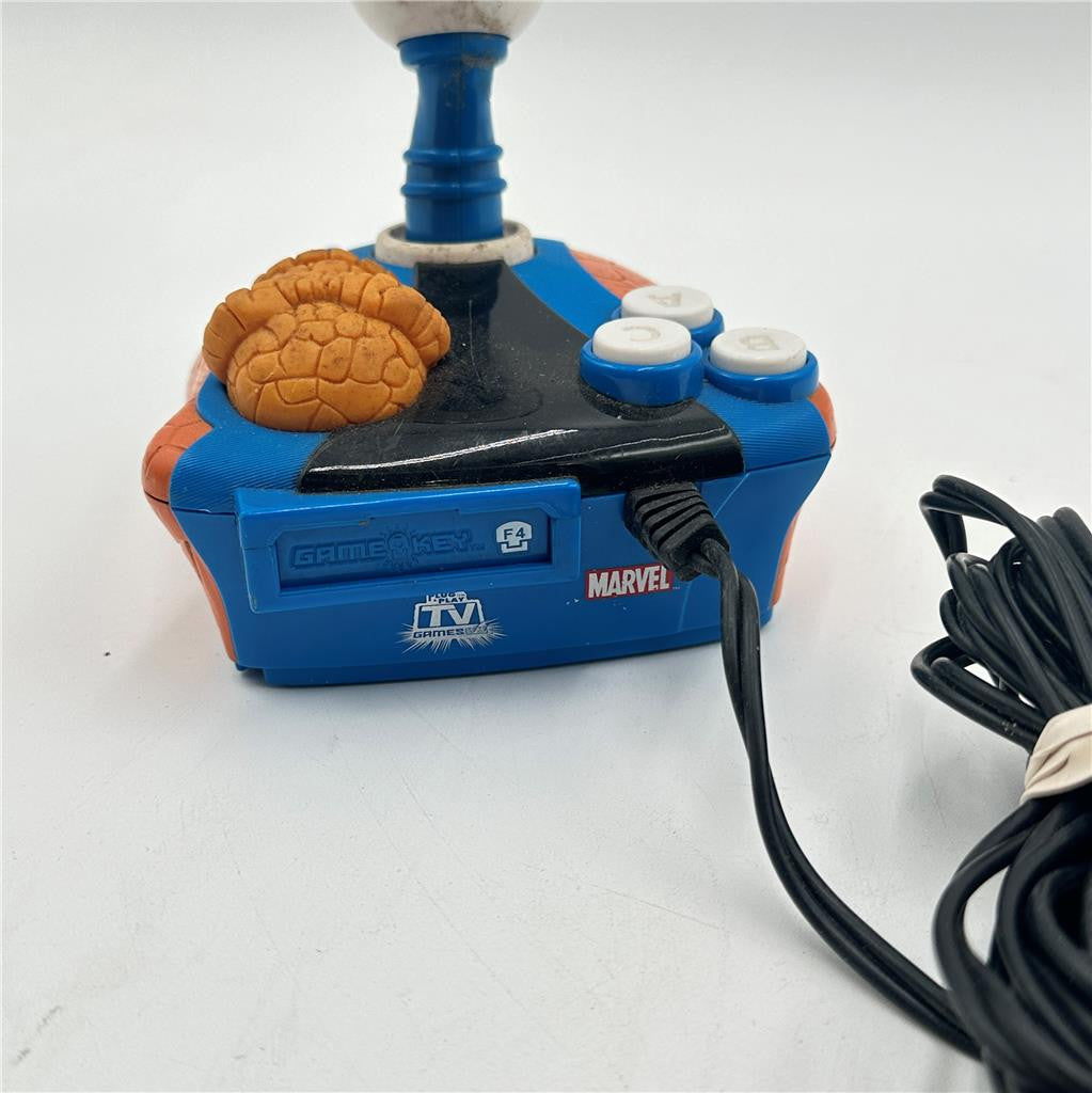 2005 Jakks Pacific Marvel Fantastic Four 4 Plug and Play Handeld TV Game