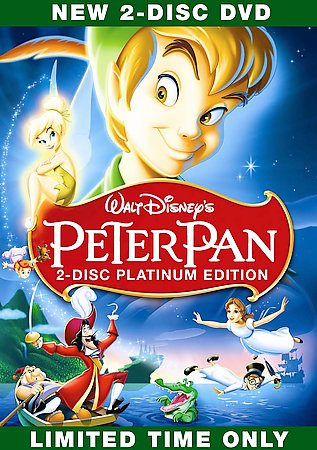 Peter Pan (DVD, 2007, 2-Disc Set, Platinum Edition)