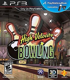 High Velocity Bowling (Sony PlayStation 3, 2010) NEW SEALED