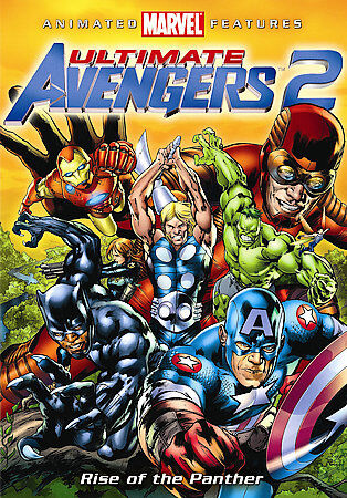 Ultimate Avengers 2: Rise of the Panther (DVD, 2006) NEW WITH SLIP COVER