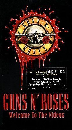 Guns N Roses - Welcome to the Videos (VHS, 2000)