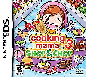 Cooking Mama 3: Shop & Chop (Nintendo DS, 2009)