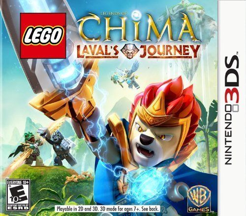 LEGO LEGENDS OF CHIMA LAVAL'S JOURNEY Nintendo 3DS BUNDLE CRAWLEY MINIFIGURE NEW