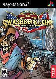 Swashbucklers: Blue vs. Grey Atari Sony Playstation 2 PS2 Brand New Sealed!