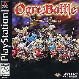 Ogre Battle Limited Edition PS1 PlayStation 1 + Poster & Reg Card CIB