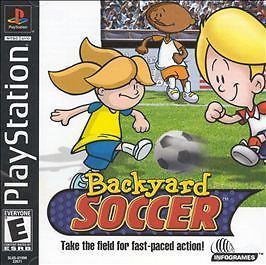 Backyard Soccer (Sony PlayStation 1, 2001)