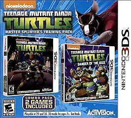Teenage Mutant Ninja Turtles: Master Splinter's Training Pack (Nintendo 3DS, 201