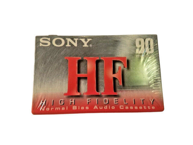 Sony HF Blank Audio Cassette Tape - Lot of 3 - 90 Min Normal Bias