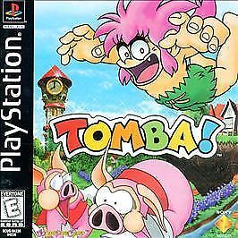 Tomba (Sony PlayStation 1, 1998) Complete - CIB - PS1 BLACK LABEL