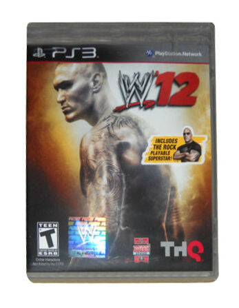 WWE'12 (Sony PlayStation 3, 2011)
