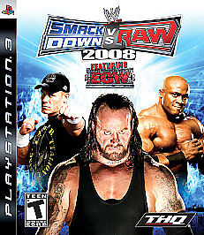 WWE SmackDown vs. Raw 2008 Featuring ECW (Sony PlayStation 3, 2007)