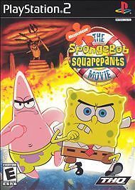 SpongeBob SquarePants Movie (Sony PlayStation 2) Complete w Manual and Magazine