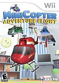 MiniCopter: Adventure Flight (Nintendo Wii, 2008) New Sealed
