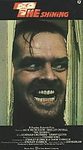 The Shining VHS (1986) Warner Home Video - Alternate Slipcase & Cover Design HTF