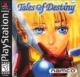 Tales of Destiny (Sony PlayStation 1, 1998) Missing Back Cover Art