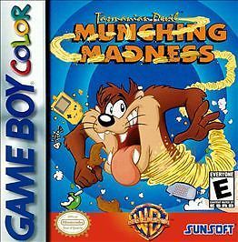 Tasmanian Devil: Munching Madness (Nintendo Game Boy Color, 1999)