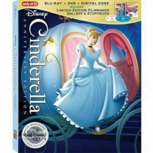 Cinderella Anniversary Edition (Target Exclusive) (Blu-Ray + DVD )