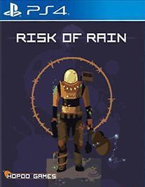Risk of Rain (Sony PlayStation 4, 2017) Limited Run #58